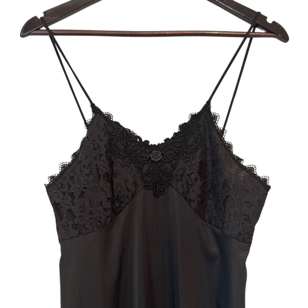 Vintage Shadowline Lace Slip Dress - Picture 3 of 8